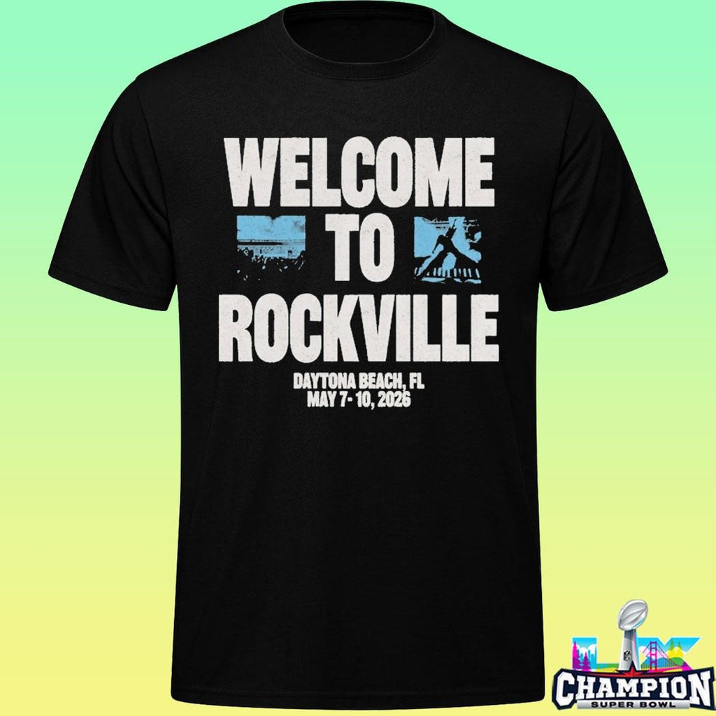Welcome To Rockville Blue Stage Shirt