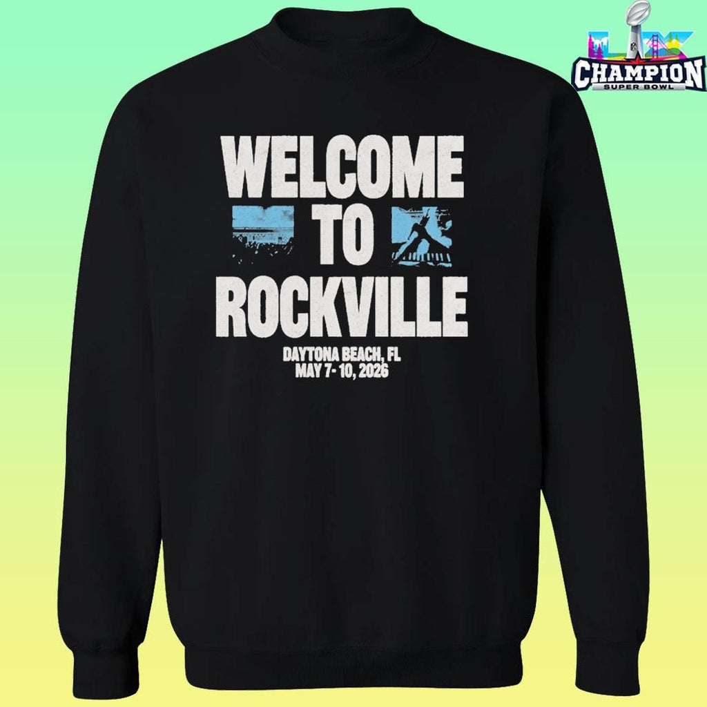 Welcome To Rockville Blue Stage Shirt