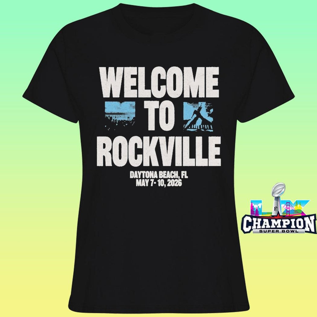 Welcome To Rockville Blue Stage Shirt