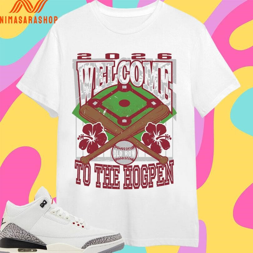 Welcome To The Hogpen 2026 Baseball Shirts