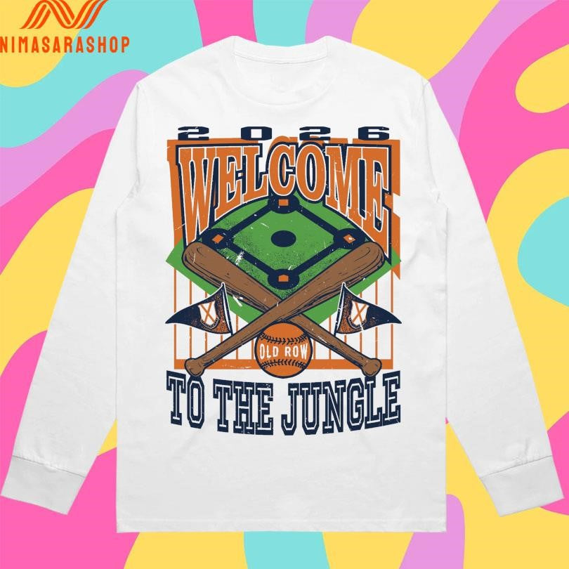 Welcome To The Jungle 2026 Baseball Shirts