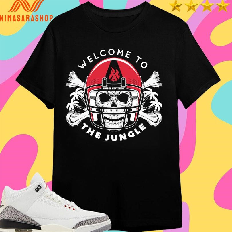 Welcome To The Jungle Sons Of Montezuma Skull Shirts