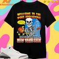 Welcome To The Woke Apocalypse Boss Dog Formerly Known As New York City I Rode The Subway And Now I’m Gay Greetings Komrade Skeleton Shirts