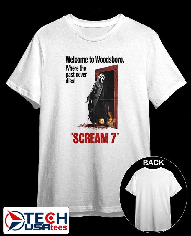 Welcome to Woodsboro Scream 7 shirt
