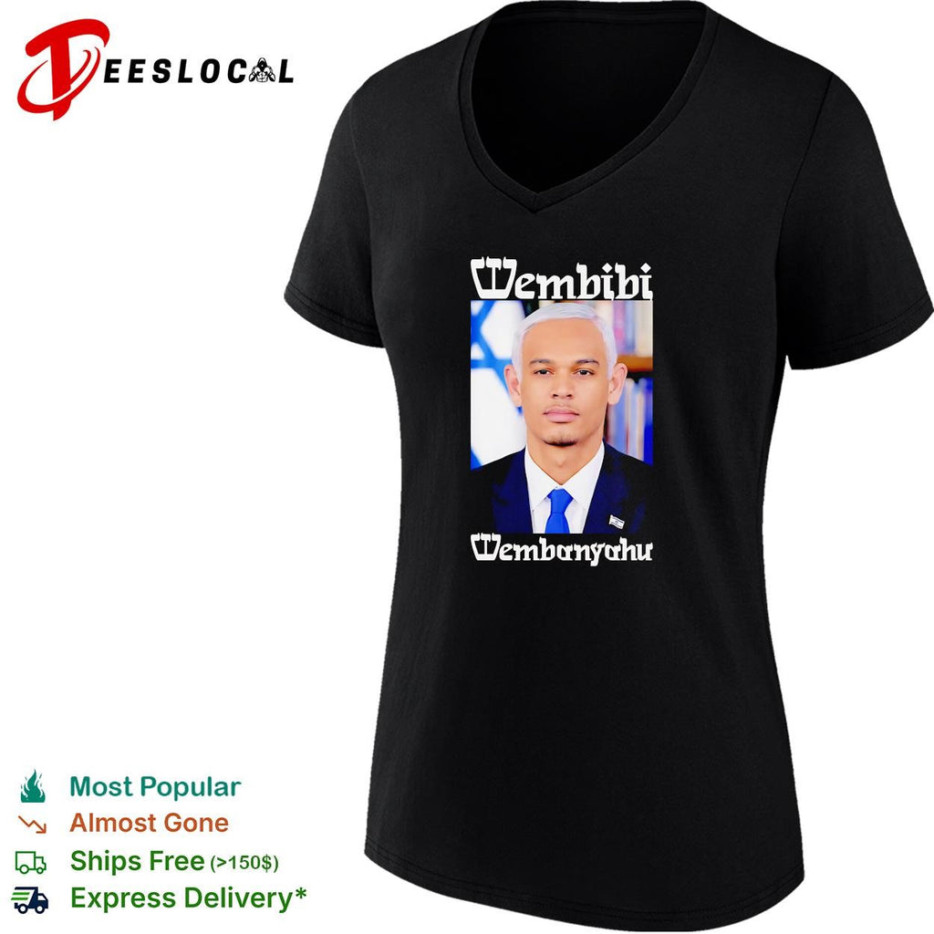 Wembibi Wembanyahu Israel president portrait shirt