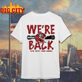 Official Were Back Georgia Bulldogs 2025 Cfp Bound Helmet Shirt