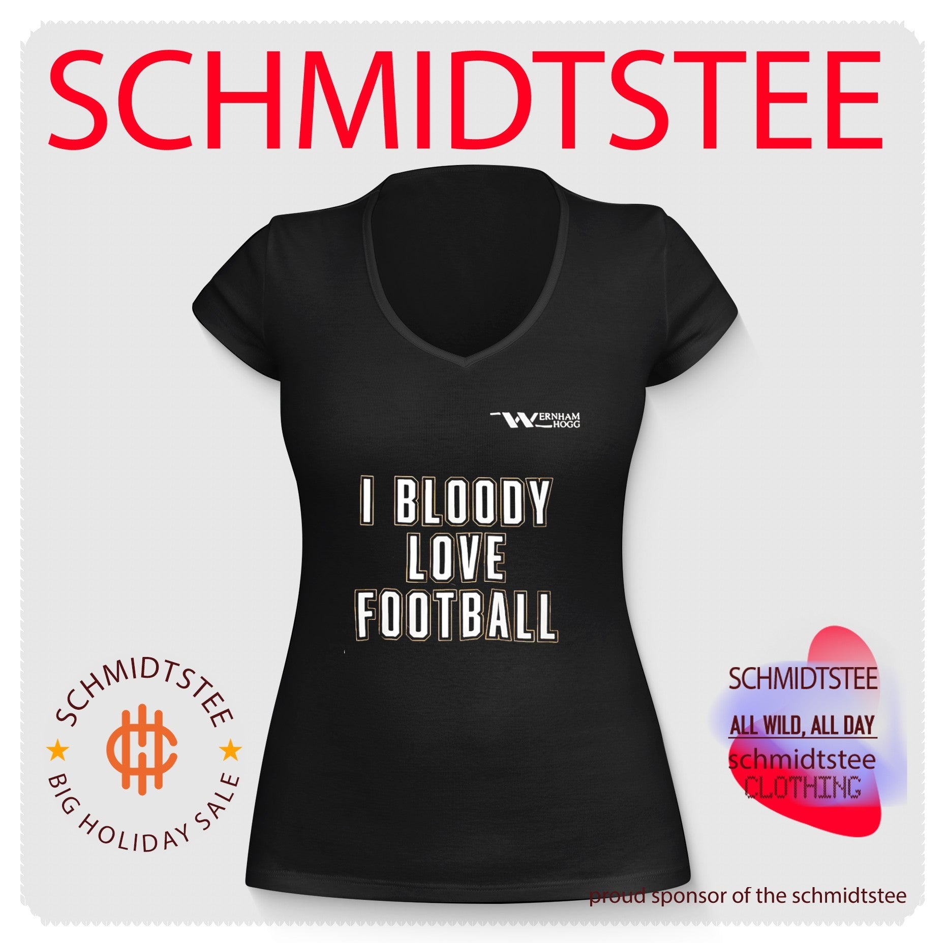 Wernham Hogg I Bloody Love Football Brent shirt