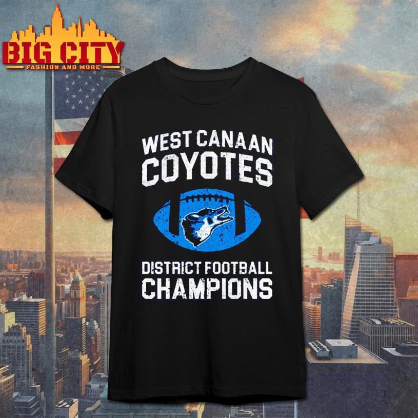 West Canaan Coyotes Football Champions 2025 New Shirt