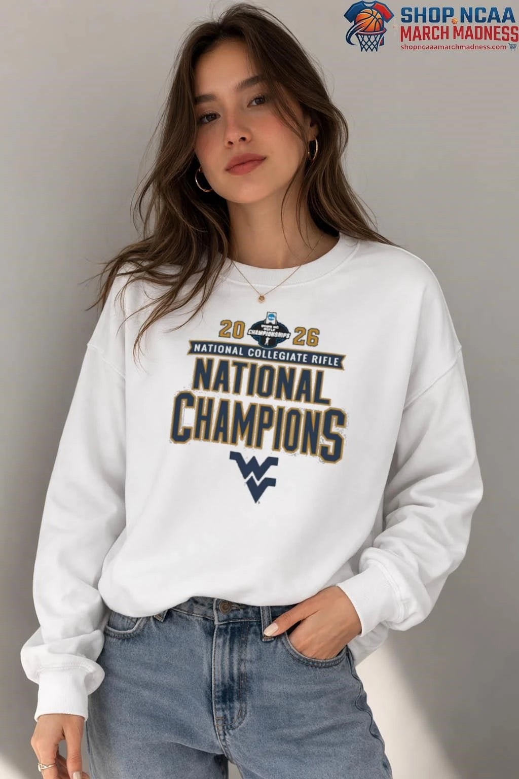 West Virginia Mountaineers 2026 NCAA Rifle National Champions T-Shirt