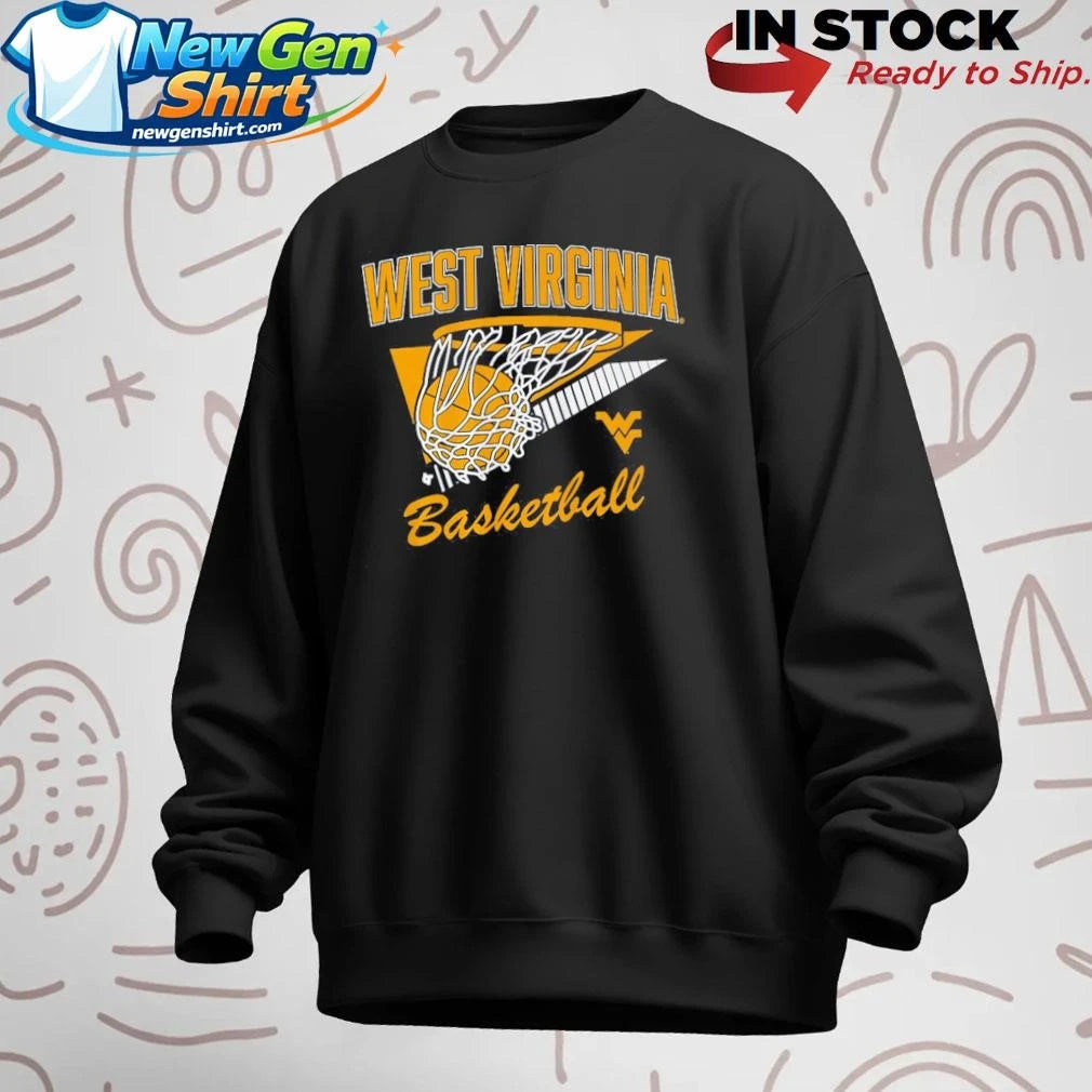 West Virginia Mountaineers Retro Swish Shirt