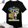 West Virginia Mountaineers Women’s Basketball Big 12 Tournament Champions 2026 Mascot Trophy T-shirts