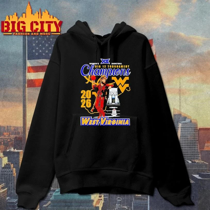 West Virginia Mountaineers Women’s Basketball Big 12 Tournament Champions Shirt