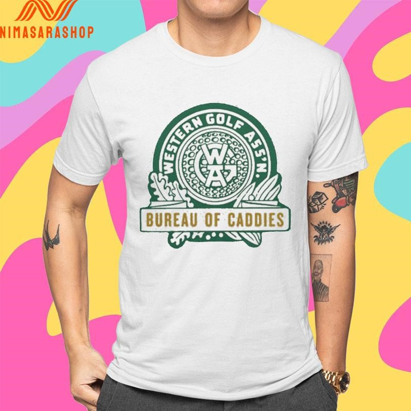 Western Golf Ass’n Bureau Of Caddies Logo Shirts