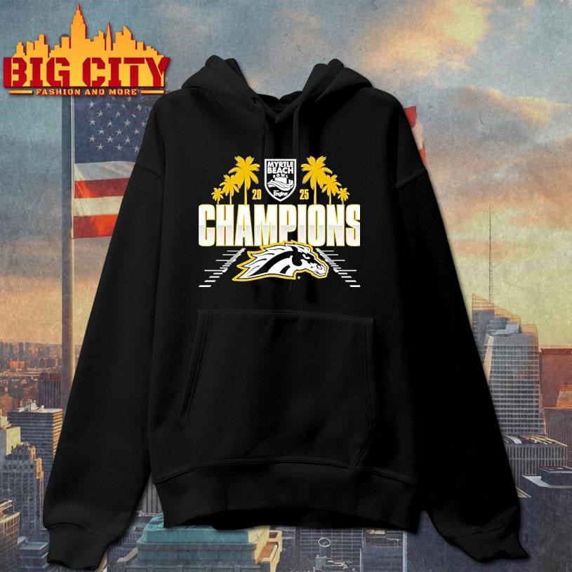 Western Michigan 2025 Myrtle Beach Bowl Champions Shirt