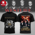 Westlife 25th Anniversary 2026 I Wanna Grow Old With You Two Sided Shirt