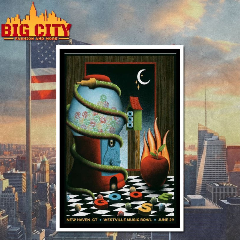 Westville Music Bowl Goose June 29, 2025 New Haven, CT Poster Shirts