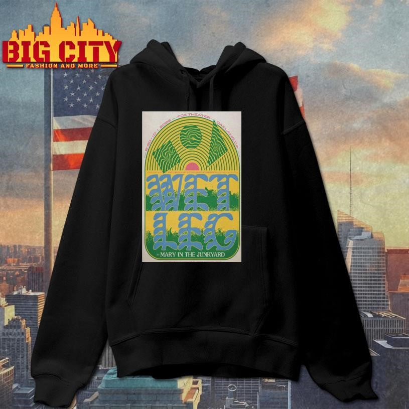 Wet Leg Oct 1, 2025 Fox Theater Oakland, CA Event Poster shirt