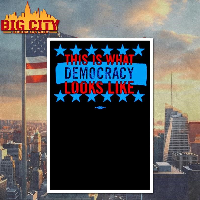 What Democracy Looks Like No Kings 2025 New Shirt