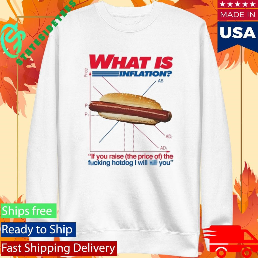 What Is Inflation The Iation Hot Dog Shirt