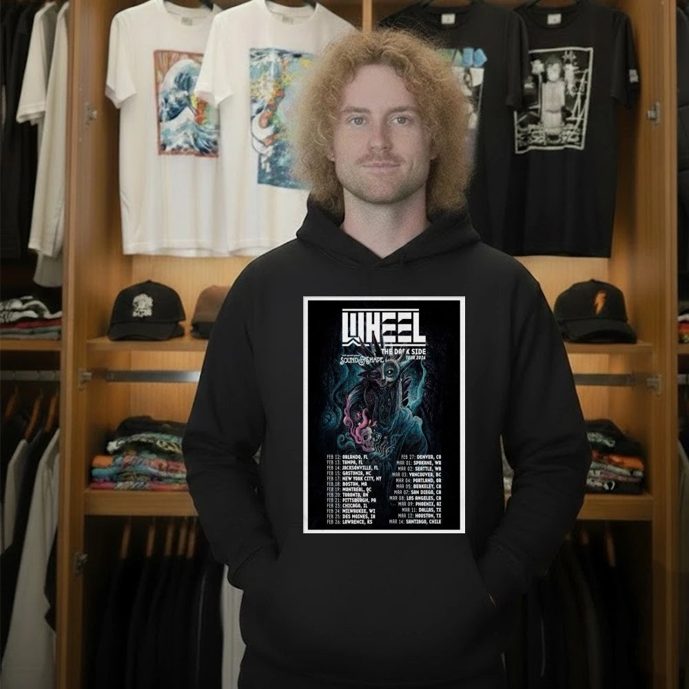 Wheel North America tour Feb 2026 Poster Shirt