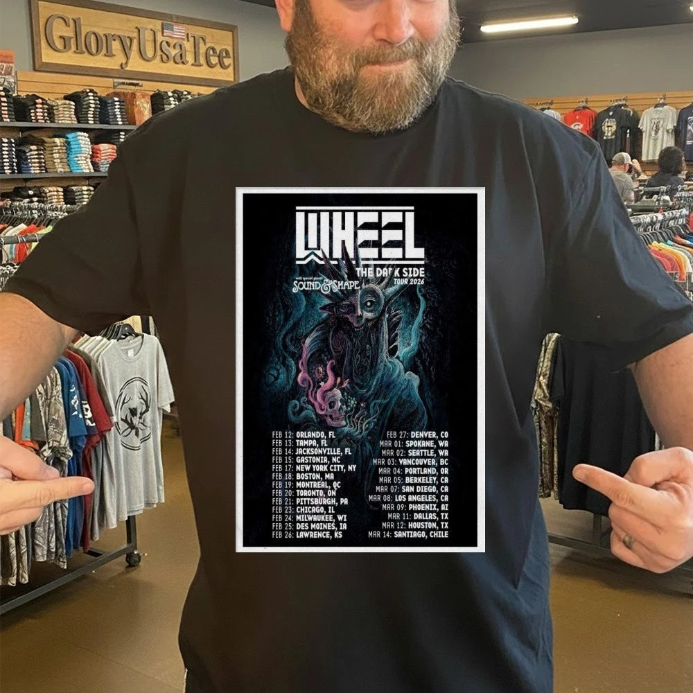 Wheel North America tour Feb 2026 Poster Shirt