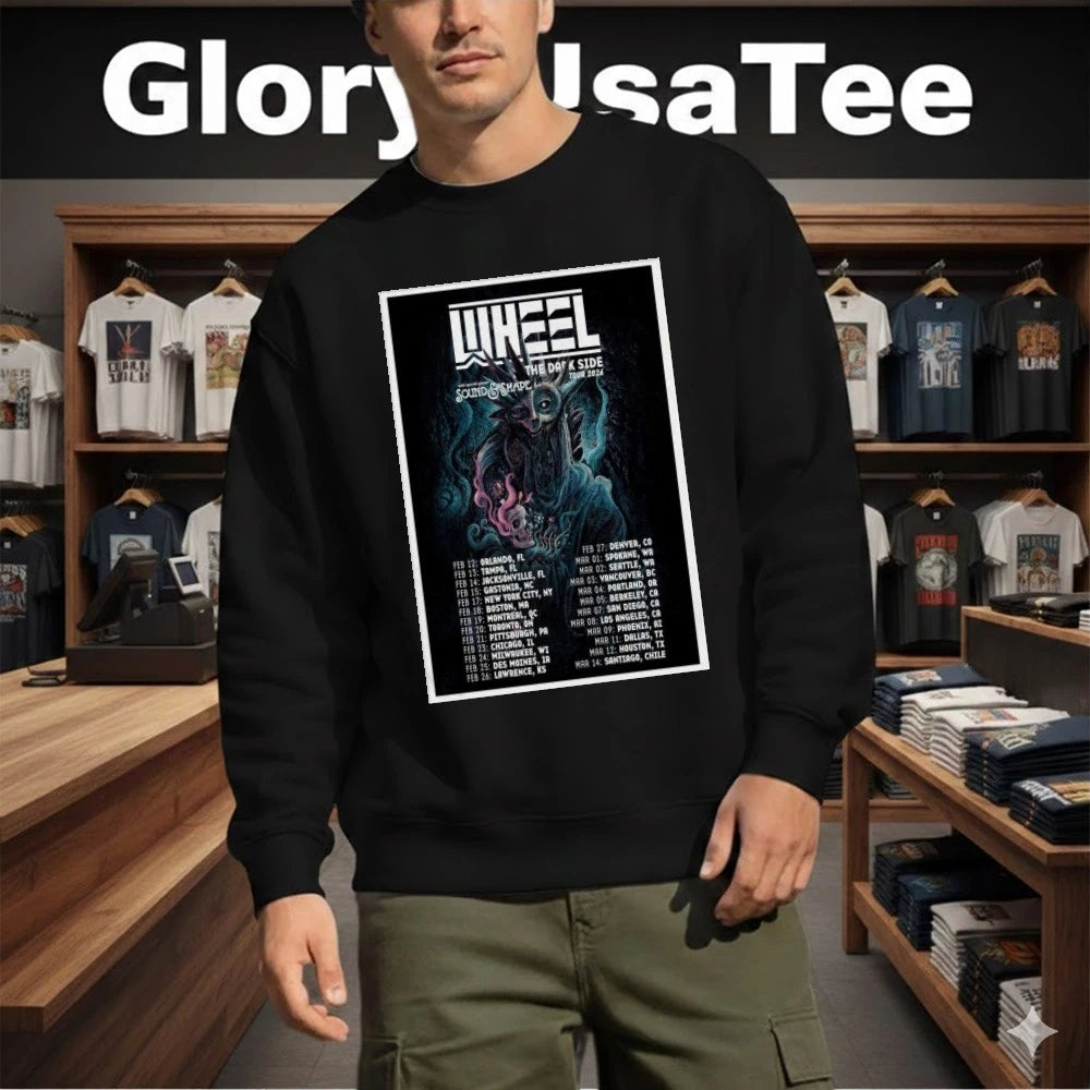 Wheel North America tour Feb 2026 Poster Shirt