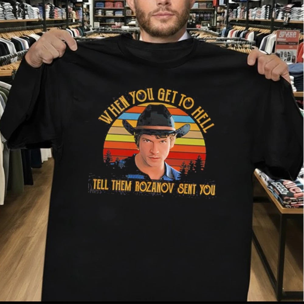 When You Get To Hell Tell Them Rozanov Sent You Connor Storrie Shirt