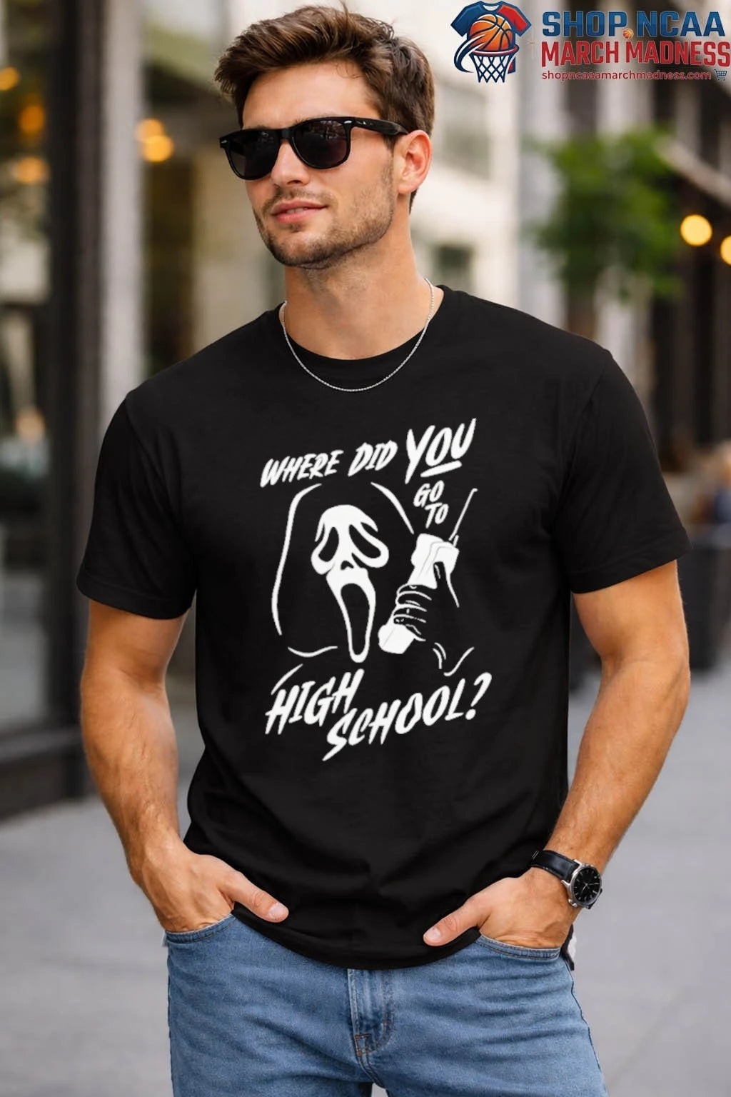Where Did You Go to High School Ghostface Shirt