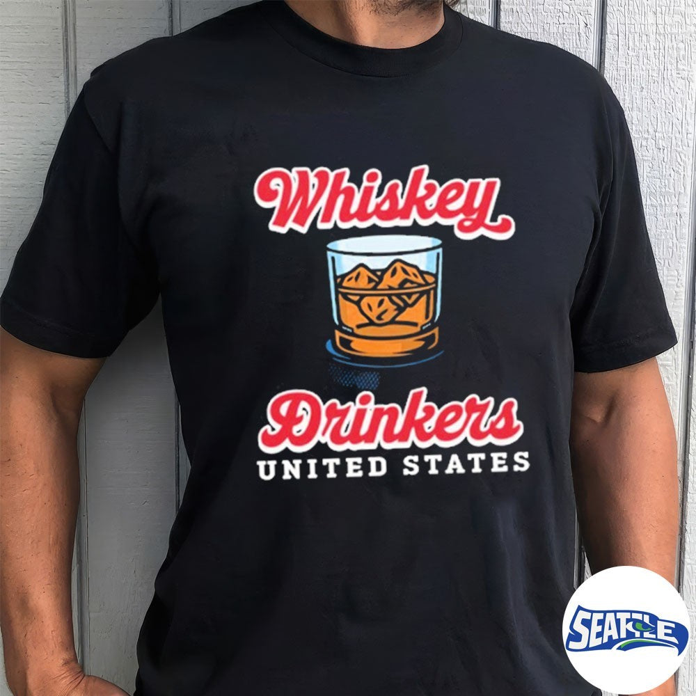 Whiskey Drinkers United States logo 2026 shirt
