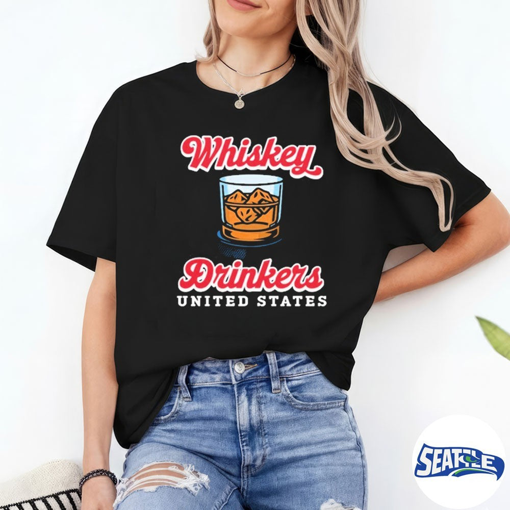 Whiskey Drinkers United States logo 2026 shirt