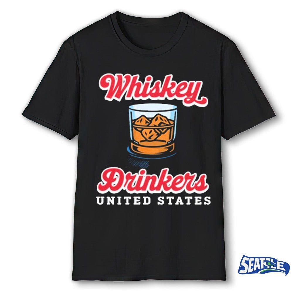 Whiskey Drinkers United States logo 2026 shirt