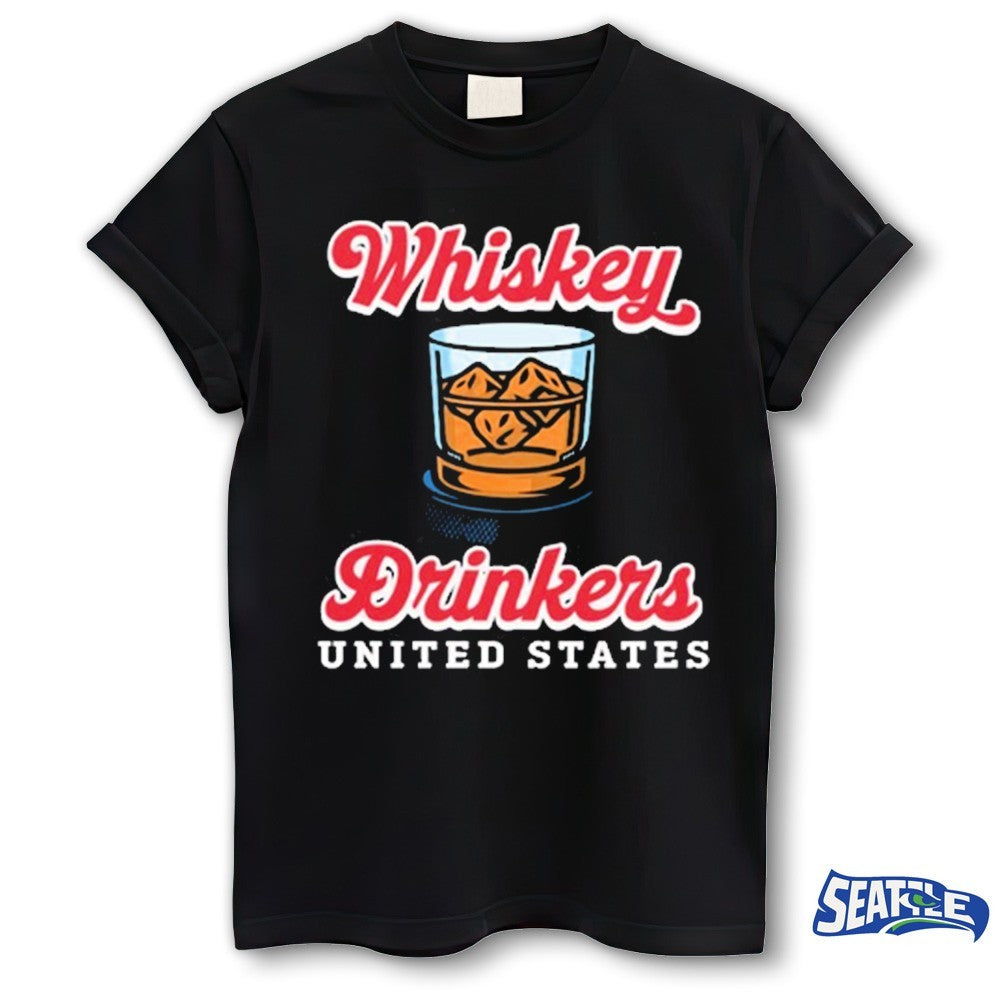 Whiskey Drinkers United States logo 2026 shirt