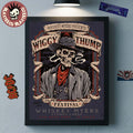 Whiskey Myers Wiggy Thump Festival 2026 Venue Poster On April 25 In Palestine Texas Home Decor Poster Canvas