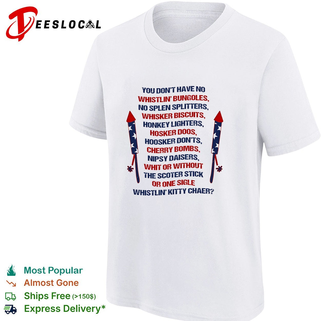 Whistlin bungoles firework jargon parody shirt