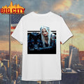 White Hair Gothic Girl And Her Wolf Shirt