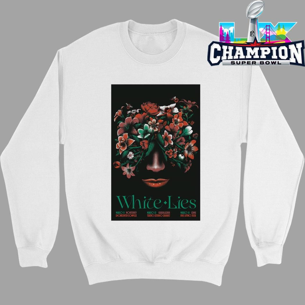 White Lies March 12 2026 Zapopan Mexico Shirt
