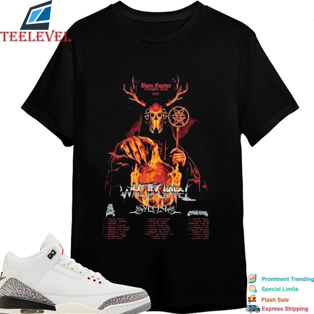 Whitechapel Burn Forever European Tour 2027 Dates T-Shirts