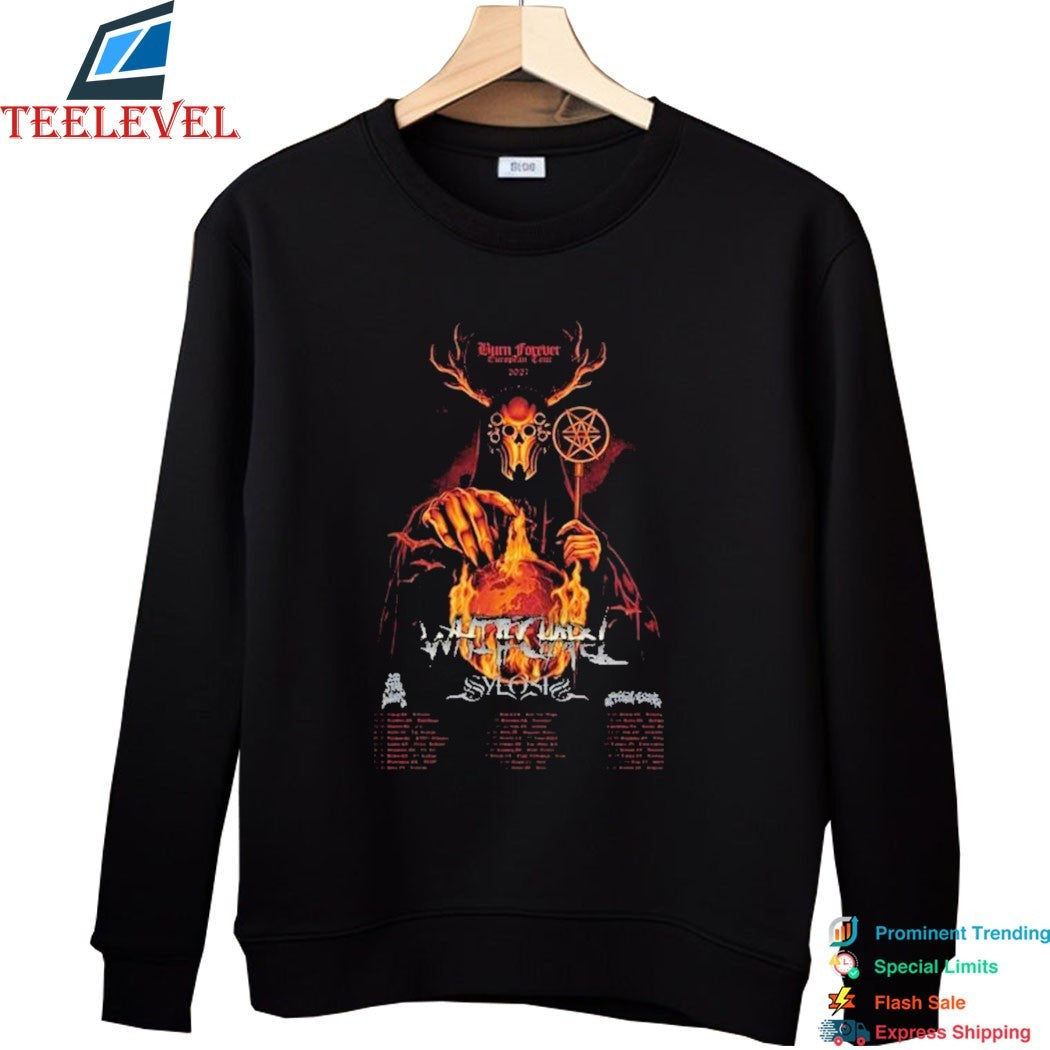 Whitechapel Burn Forever European Tour 2027 Dates T-Shirts