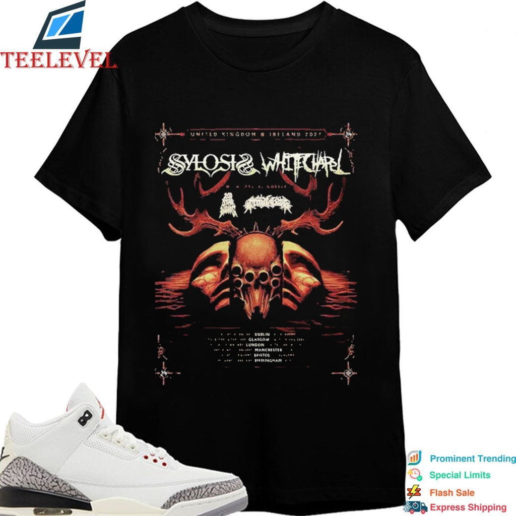Whitechapel Burn Forever UK And Ireland Tour 2027 Dates T-shirts