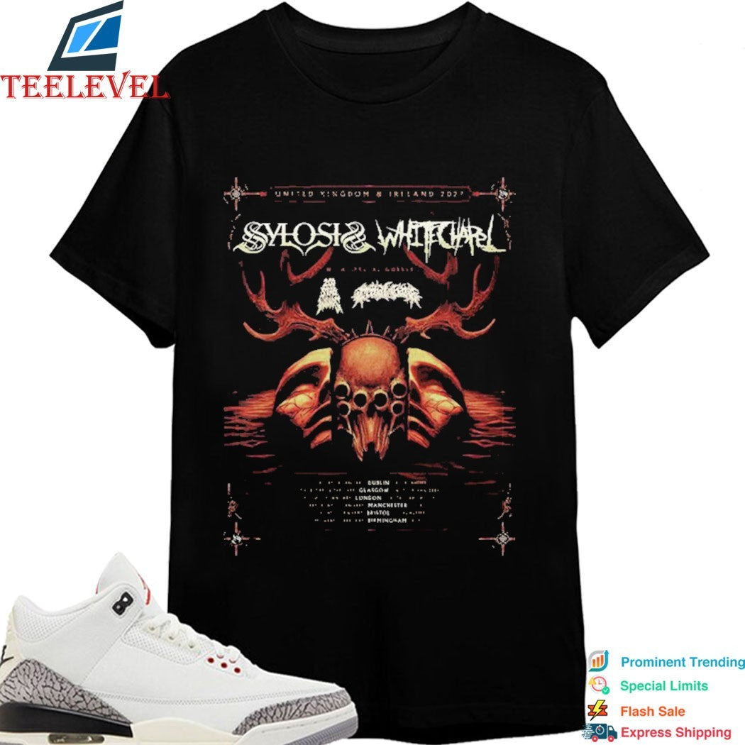 Whitechapel Burn Forever UK And Ireland Tour 2027 Dates T-shirts