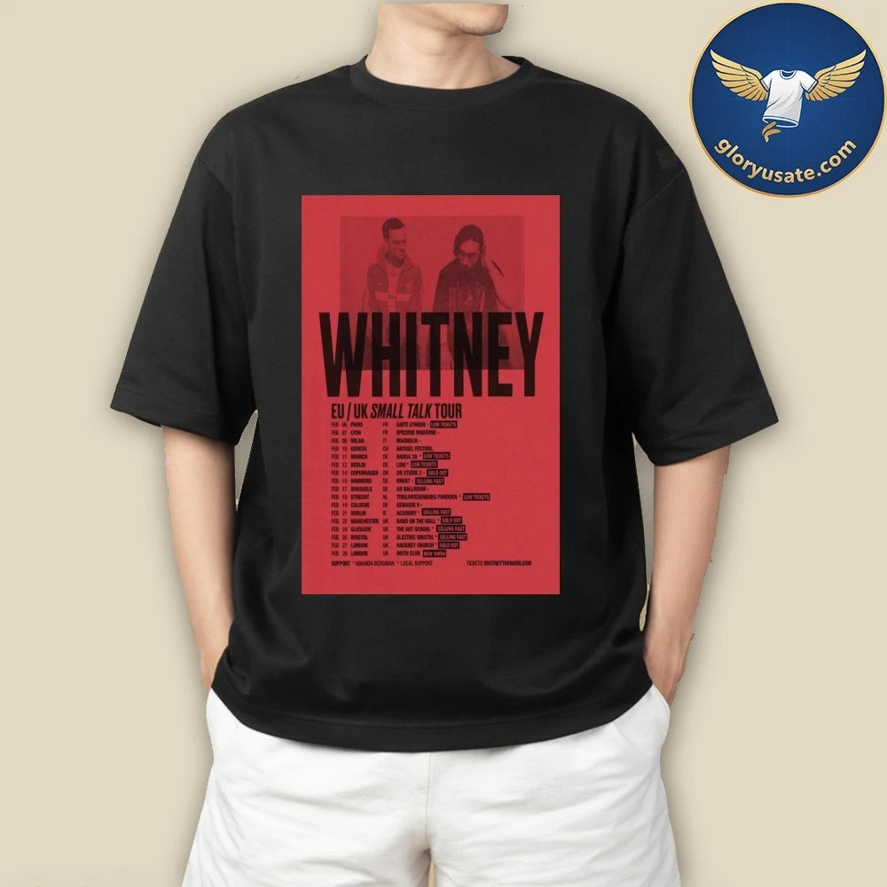 Whitney EU UK Tour 2026 Poster Shirt