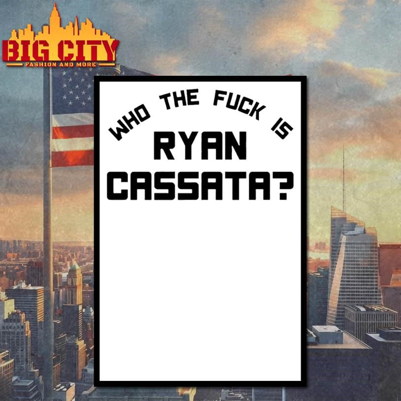Who The Fuck Is Ryan Cassata Shirt