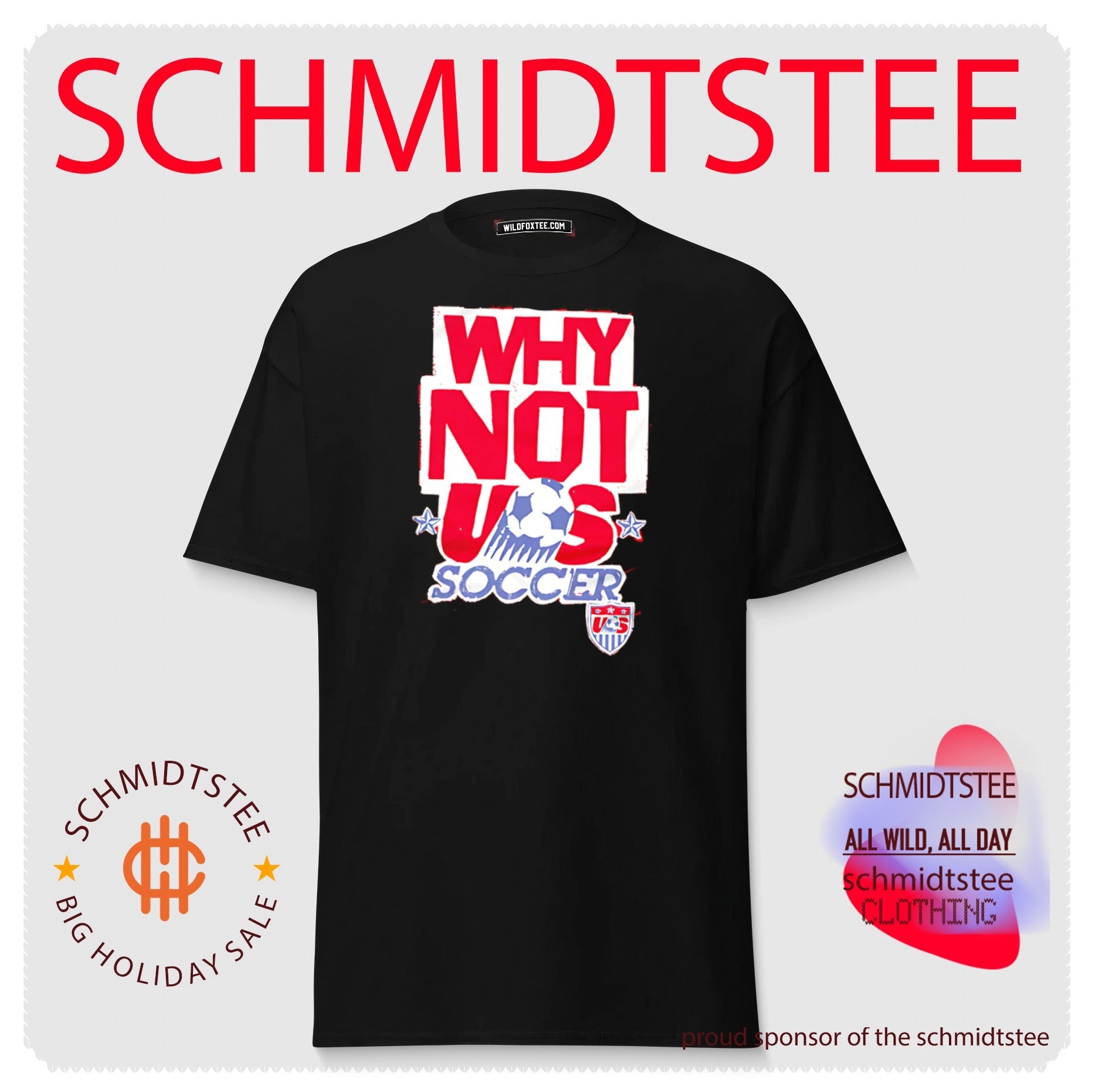 Why Not Us USA Soccer Distressed United States National Team shirt
