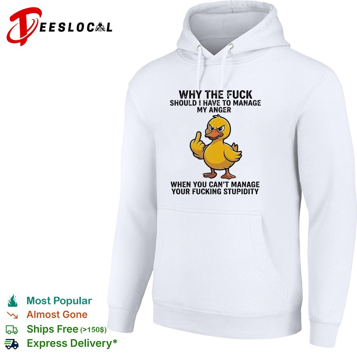 Why the fuck should I have to manage my anger when you cant manage your stupidity shirt