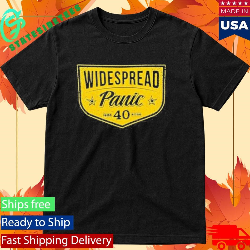 Widespread Panic 40 Years Shirt