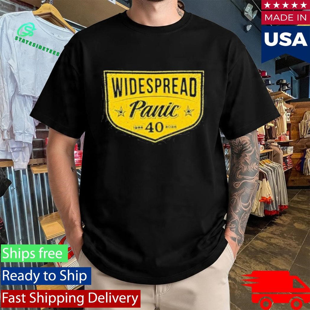 Widespread Panic 40 Years Shirt