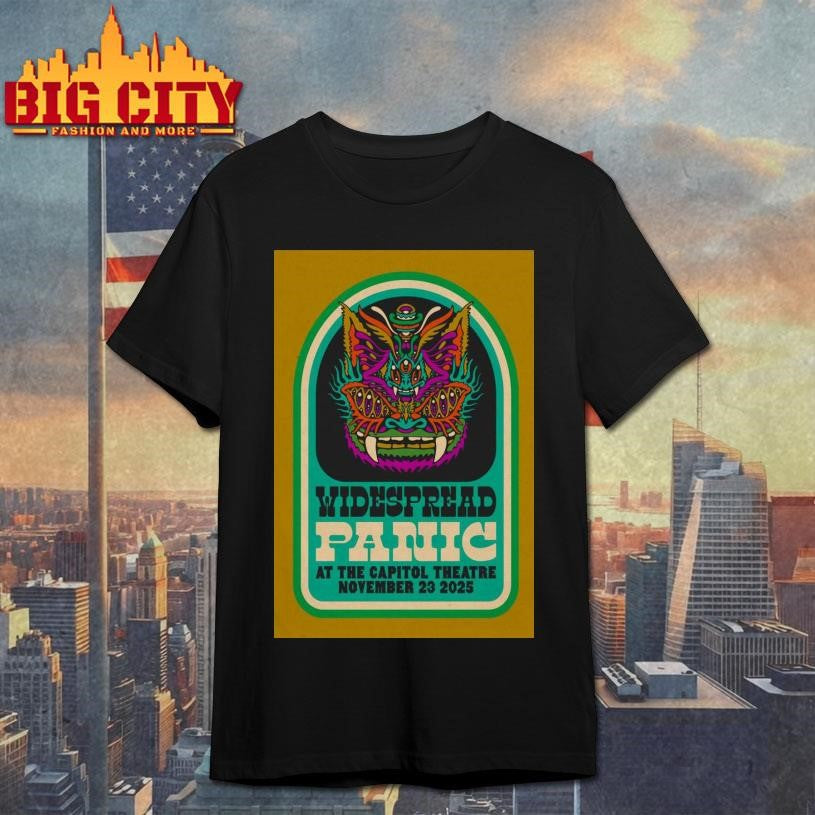 Widespread Panic At Capitol Theatre On Nov 23 2025 Poster Shirt