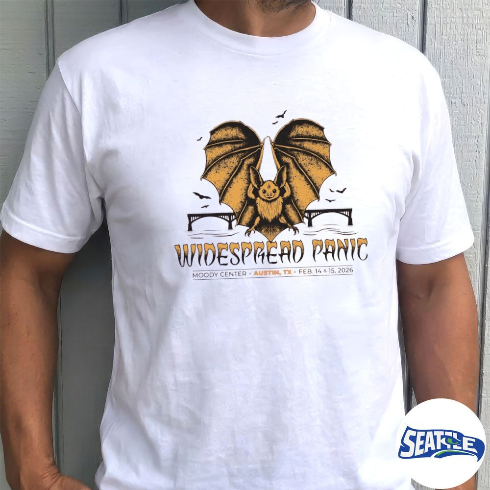 Widespread Panic Austin Texas At Moody Center On February 14 And 15 2026 shirt