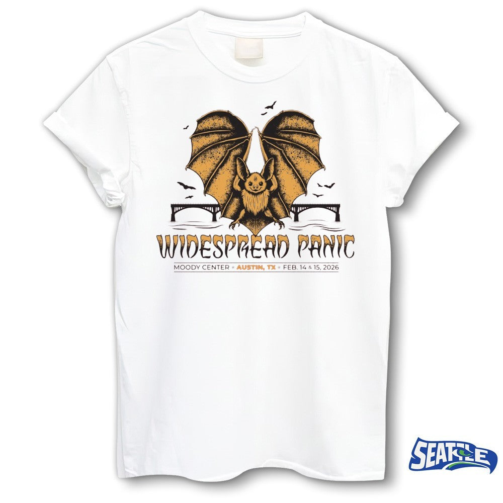 Widespread Panic Austin Texas At Moody Center On February 14 And 15 2026 shirt