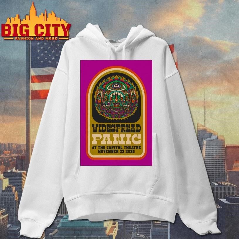 Widespread Panic Capitol Theatre in Port Chester NY November 22 2025 Poster Shirt